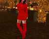 Hot Cocoa Red Dress Boot