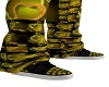 shoes dj homme jaune