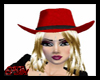 SD Cowgirl Hat Red