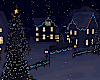 Christmas Night Village