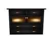 Black and Gold Dresser