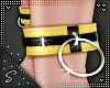 !S Anklets Cuff Yellow
