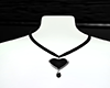 GL-Heart Ribbon Necklace