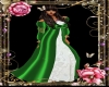 Renaissance green  gown