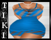 XBM BLUE VIXEN DRESS