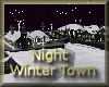 [my]Night Winter Town