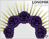 Purple Rose Crown