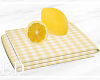 Lemons + Gingham Towel