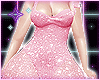 Glitter Long Dress Pink
