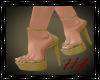 ^HF^ Golden Goddess Heel