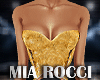 Gold and BLack Gown