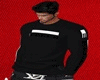[H] black lang sweater