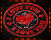  Valentine Rug Love You 