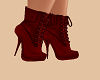RED LACE BOOTS