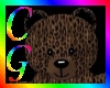 CG fuzzy brown teddybear