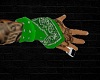 Green Wrist Bandana
