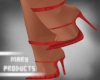 Amber Red Heels