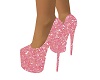 Kelly Glitter Pink Heels