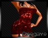 [OM]XVE LACE DRESS RED