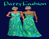 [PF]Turq/TealChainGown