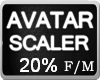 20% Avatars Scaler