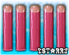 French nails Pink XL