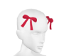 Red Hair Bows
