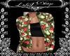 Bombers Floral layerable