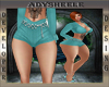 AS* Roz Teal Short RLL