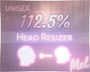 M~ Head Scaler 112.5%