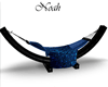Blue hammock with poses