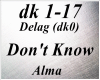 Don t Know/ALMA
