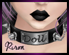 >R< Doll Collar F