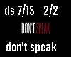 Epic Don't Speak 2/2