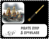 Spyglass & Pirate ship