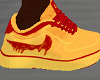 YELLOW RED DRIP DROP AF1