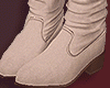 Beige Winter Boots