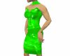 AYT Green PVC Dress M