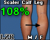 Scaler Calf Leg M-F 108%