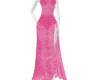(BM) sexy pink gown