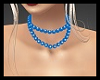 Pearls Necklace Blue
