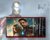 tableau animé Iron Man