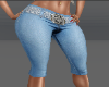 DJM Bl Belted shortCapri