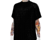Black Studded Shirt+tat