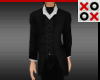 Suit with Black Ascot