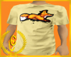 (CC)CKOO Fox Shirt tan