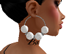 Wht Dia. & Platn earring