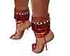 alta chain feet red
