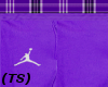 (TS) purple jordan pants