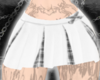 white plaid miniskirt